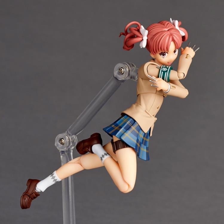 A Certain Scientific Railgun T Amazing Yamaguchi Revoltech NR045 Shirai Kuroko (Winter Uniform Ver.) Action Figure Gallery Image 4
