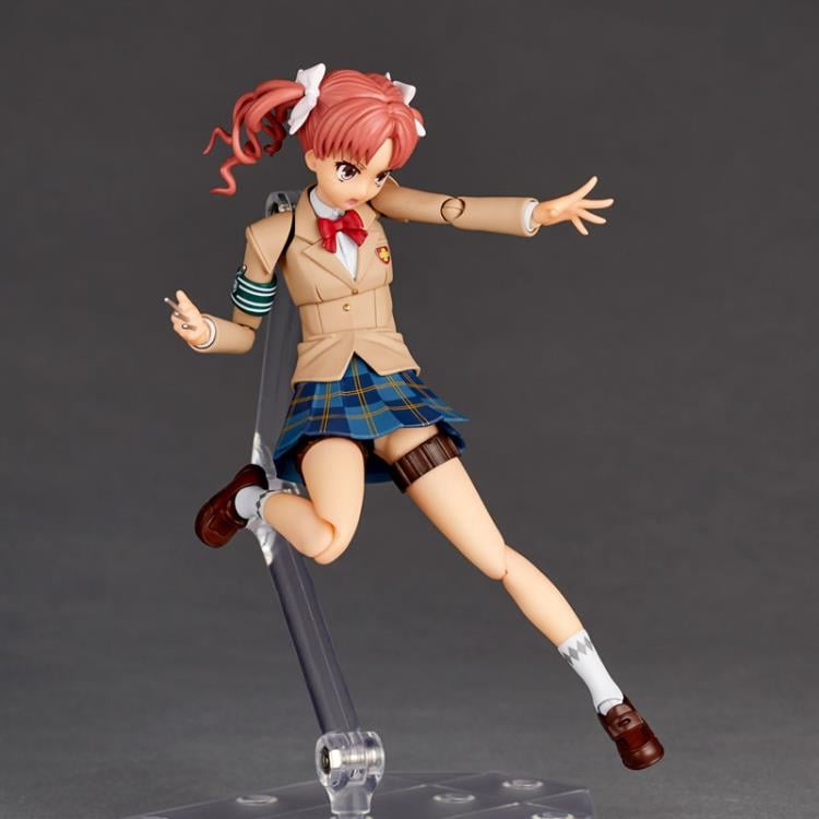 A Certain Scientific Railgun T Amazing Yamaguchi Revoltech NR045 Shirai Kuroko (Winter Uniform Ver.) Action Figure Gallery Image 8
