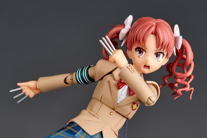A Certain Scientific Railgun T Amazing Yamaguchi Revoltech NR045 Shirai Kuroko (Winter Uniform Ver.) Action Figure Gallery Image 11