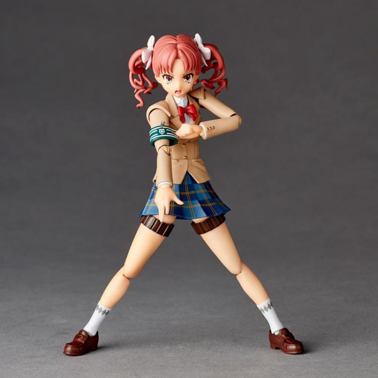 A Certain Scientific Railgun T Amazing Yamaguchi Revoltech NR045 Shirai Kuroko (Winter Uniform Ver.) Action Figure Gallery Image 6