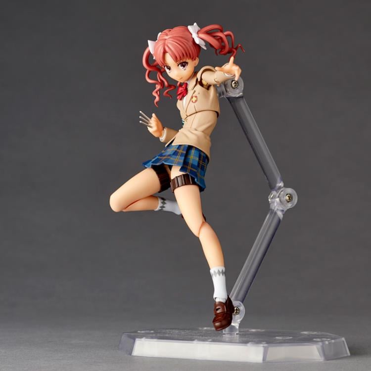 A Certain Scientific Railgun T Amazing Yamaguchi Revoltech NR045 Shirai Kuroko (Winter Uniform Ver.) Action Figure Gallery Image 5