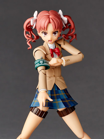 A Certain Scientific Railgun T Amazing Yamaguchi Revoltech NR045 Shirai Kuroko (Winter Uniform Ver.) Action Figure Gallery Image 2