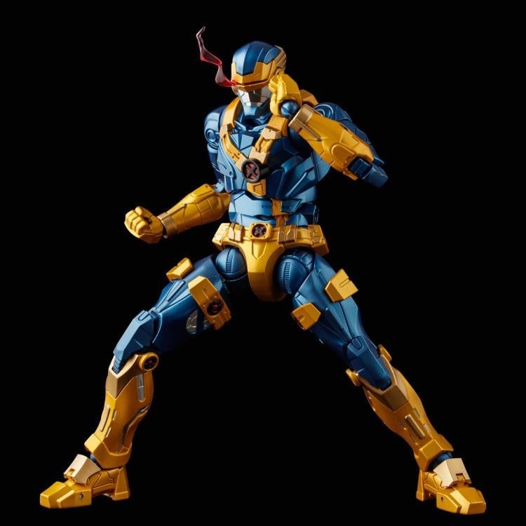 Marvel Fighting Armor Cyclops Action Figure Gallery Image 3