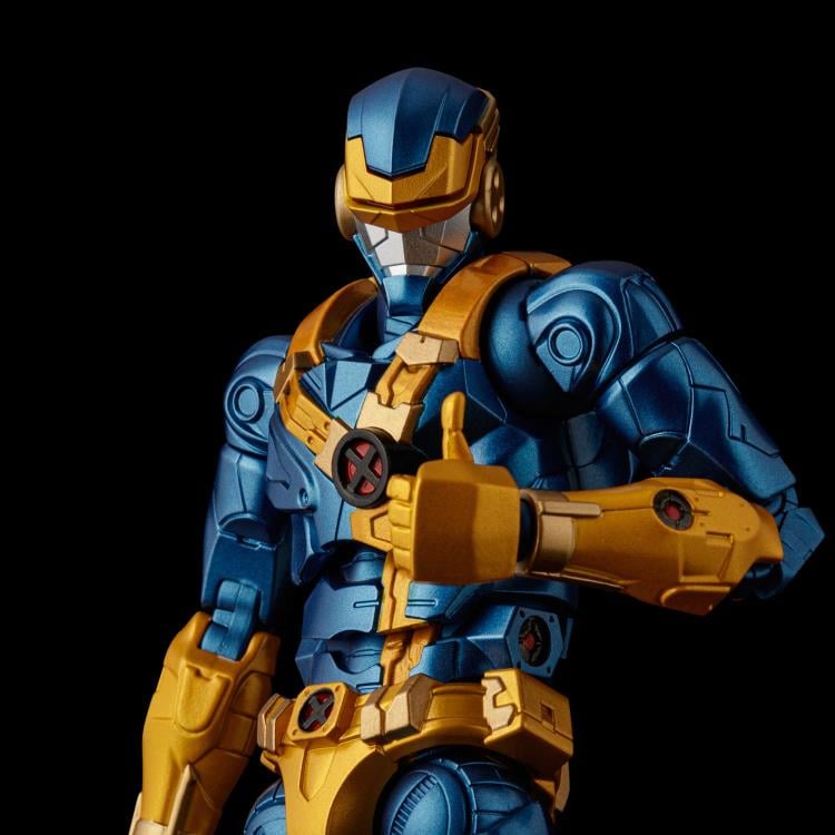Marvel Fighting Armor Cyclops Action Figure Gallery Image 9