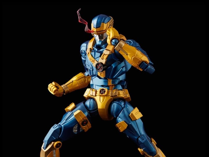 Marvel Fighting Armor Cyclops Action Figure Gallery Image 1