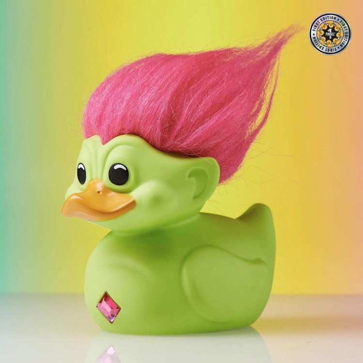 Trolls TUBBZ Green Troll (Pink Hair) (First Edition) Gallery Image 3