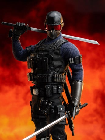 G.I. Joe FigZero Commando Snake Eyes 1/6 Scale Figure Gallery Image 2