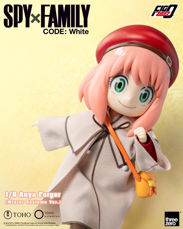 Spy x Family Code: White FigZero Anya Forger (Winter Costume Ver.) 1/6 Scale Figure Gallery Image 16