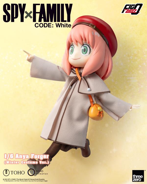 Spy x Family Code: White FigZero Anya Forger (Winter Costume Ver.) 1/6 Scale Figure Gallery Image 9