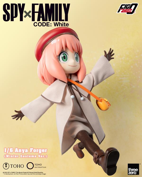 Spy x Family Code: White FigZero Anya Forger (Winter Costume Ver.) 1/6 Scale Figure Gallery Image 12