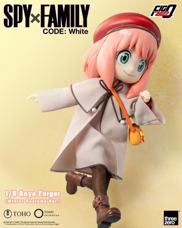 Spy x Family Code: White FigZero Anya Forger (Winter Costume Ver.) 1/6 Scale Figure Gallery Image 11
