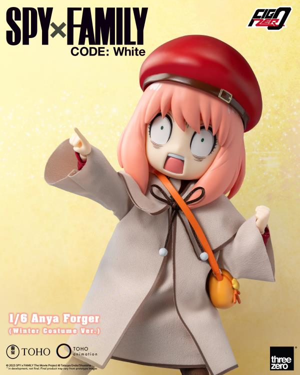 Spy x Family Code: White FigZero Anya Forger (Winter Costume Ver.) 1/6 Scale Figure Gallery Image 14