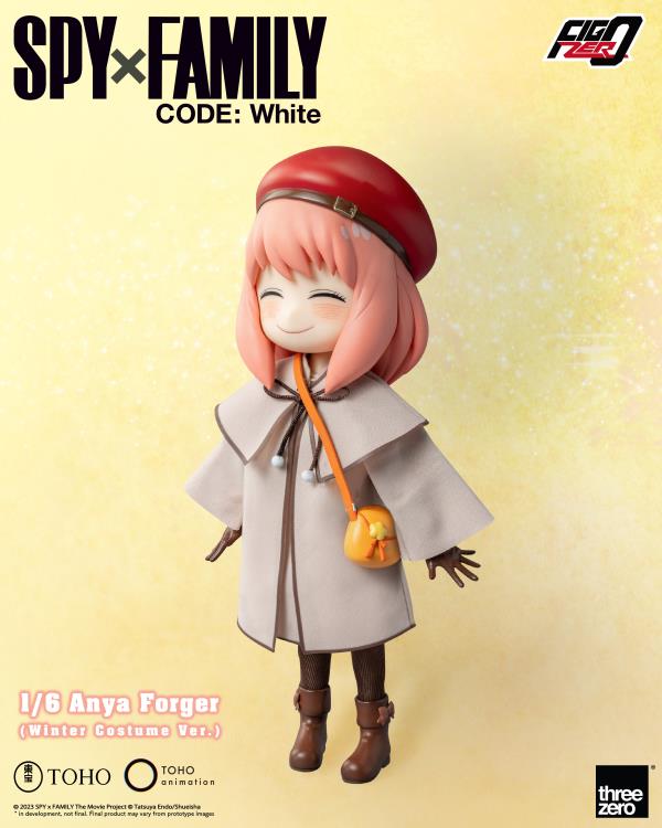 Spy x Family Code: White FigZero Anya Forger (Winter Costume Ver.) 1/6 Scale Figure Gallery Image 13