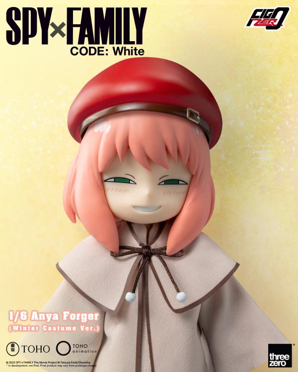 Spy x Family Code: White FigZero Anya Forger (Winter Costume Ver.) 1/6 Scale Figure Gallery Image 15