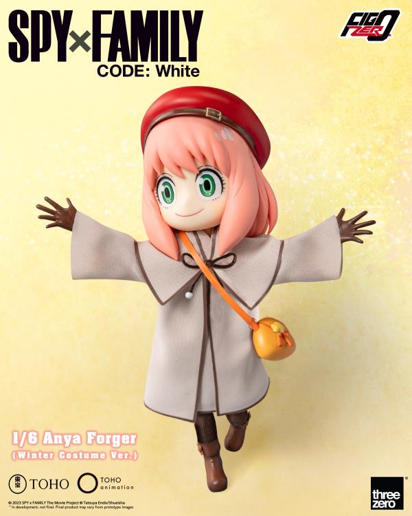 Spy x Family Code: White FigZero Anya Forger (Winter Costume Ver.) 1/6 Scale Figure Gallery Image 7