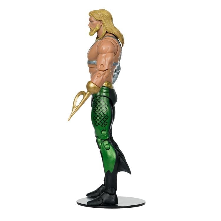 JLA DC Multiverse Aquaman Action Figure (Collect to Build: Plastic Man) Gallery Image 6