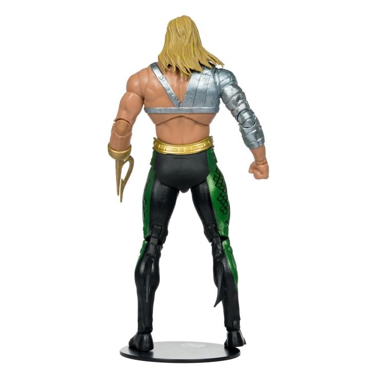 JLA DC Multiverse Aquaman Action Figure (Collect to Build: Plastic Man) Gallery Image 7