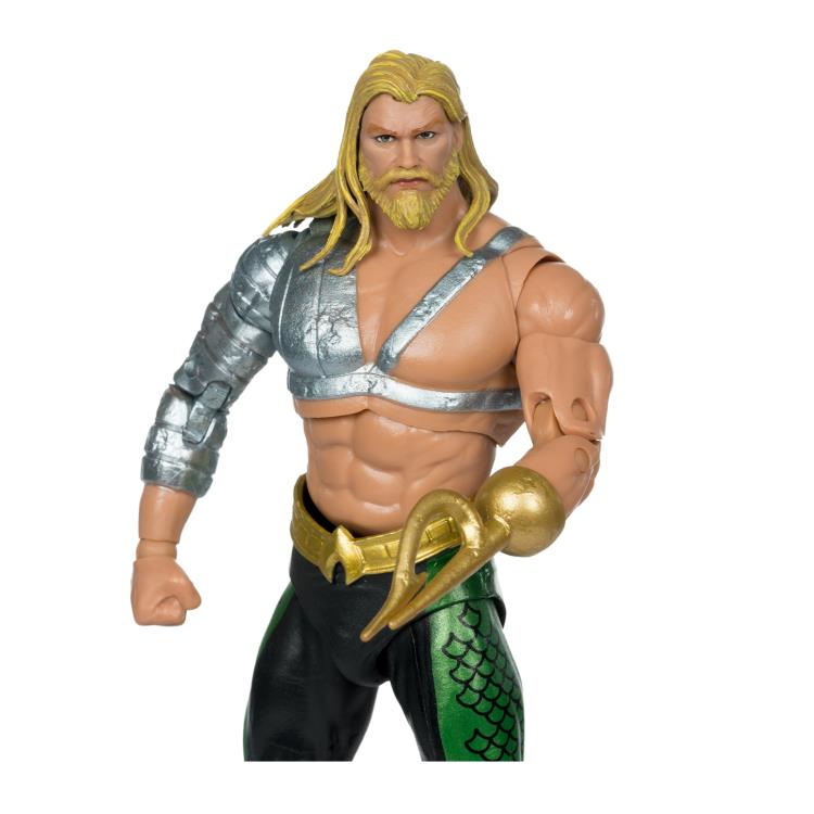 JLA DC Multiverse Aquaman Action Figure (Collect to Build: Plastic Man) Gallery Image 9