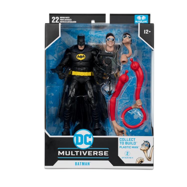 マクファーレントイズ　ビルド　プラスチックマン JLA DC Multiverse Batman Action Figure (Collect to Build: Plastic Man)