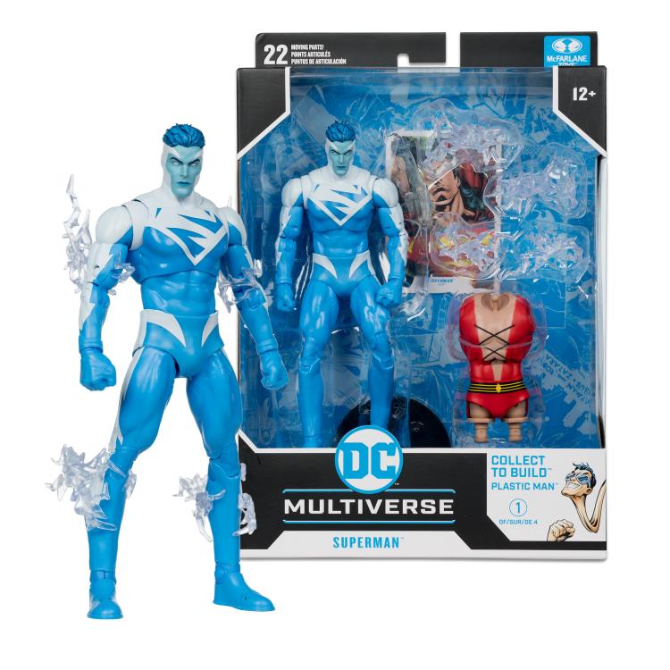 JLA DC Multiverse Superman Action Figure (Collect to Build: Plastic Man) Gallery Image 11