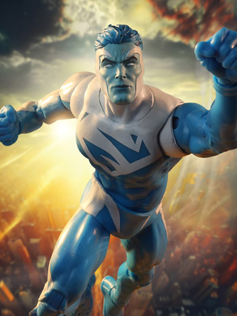 JLA DC Multiverse Superman Action Figure (Collect to Build: Plastic Man) Gallery Image 2