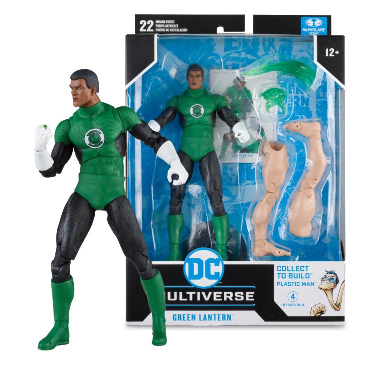 JLA DC Multiverse Green Lantern (John Stewart) Action Figure (Collect to Build: Plastic Man) Gallery Image 11