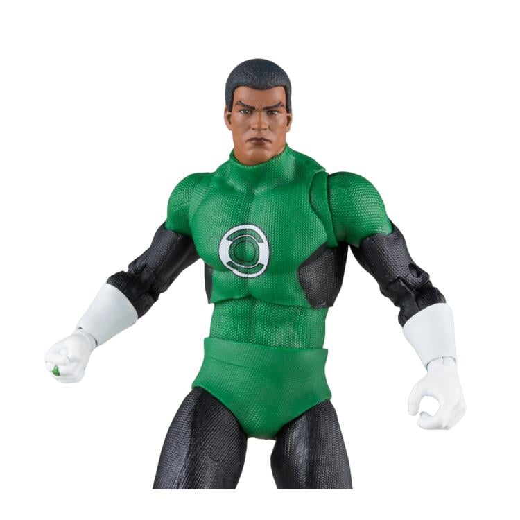 JLA DC Multiverse Green Lantern (John Stewart) Action Figure (Collect to Build: Plastic Man) Gallery Image 9