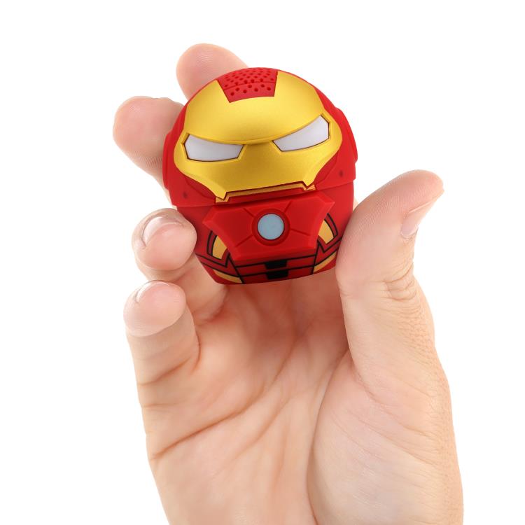 Marvel Bitty Boomers Iron Man Mini Bluetooth Speaker Gallery Image 5