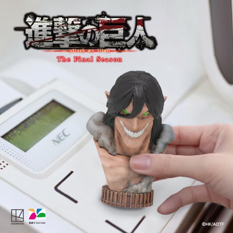 Attack on Titan Attack Titan 3D Bust Figure Gallery Image 5