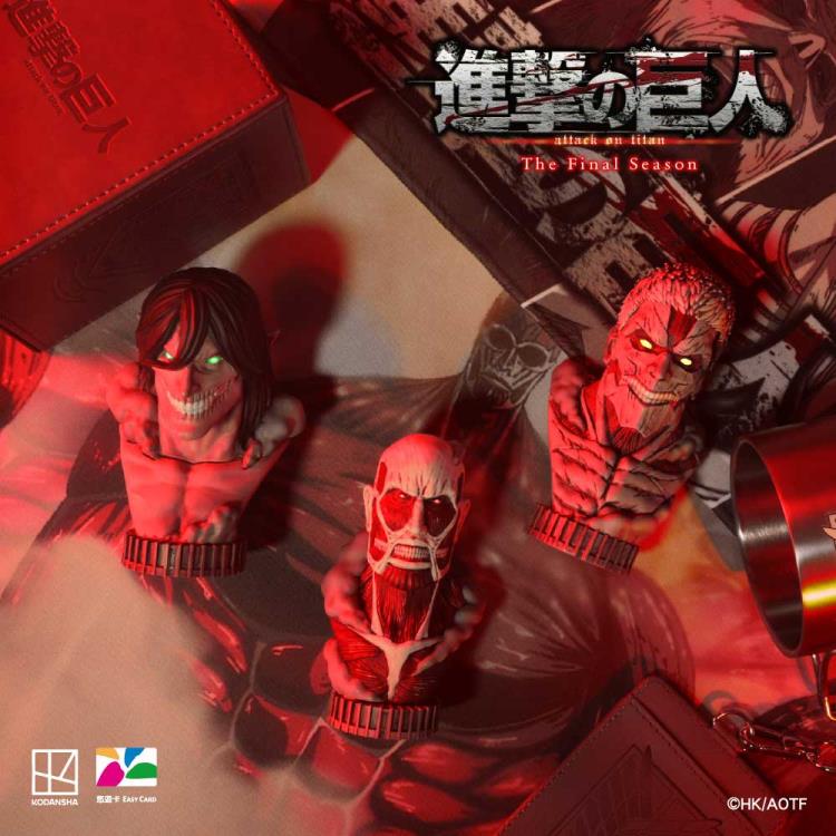 Attack on Titan Attack Titan 3D Bust Figure Gallery Image 7