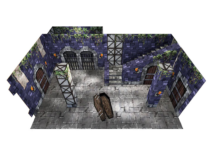 Castle 1/12 Scale Pop-Up Diorama Gallery Image 1