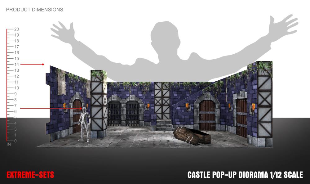 Castle 1/12 Scale Pop-Up Diorama Gallery Image 22