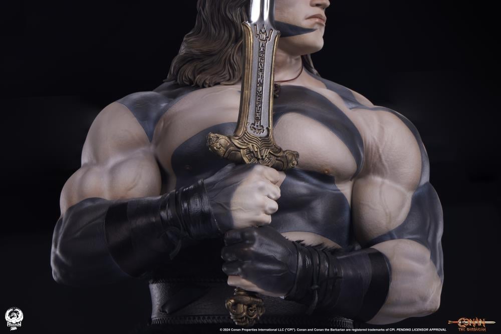 Conan the Barbarian Elite Series Conan (War Paint Ver.) 1/2 Scale Statue Gallery Image 22