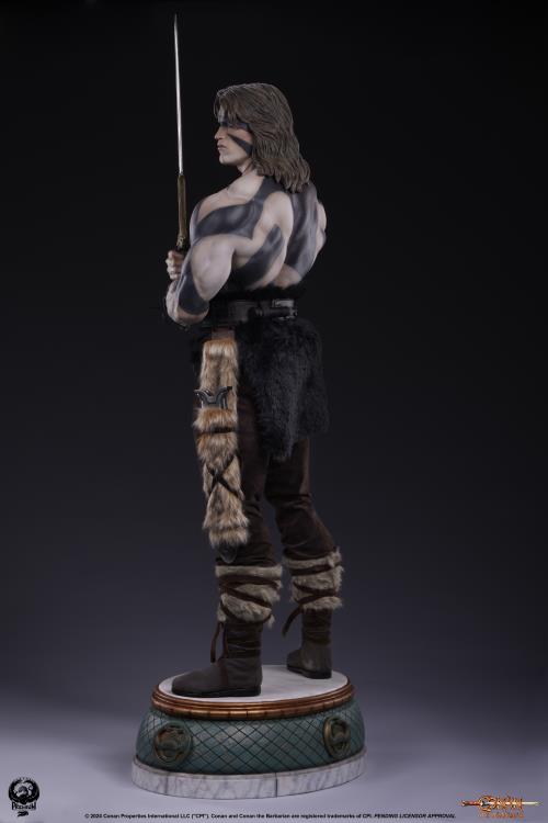 Conan the Barbarian Elite Series Conan (War Paint Ver.) 1/2 Scale Statue Gallery Image 12