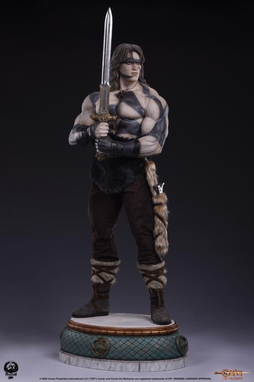 Conan the Barbarian Elite Series Conan (War Paint Ver.) 1/2 Scale Statue Gallery Image 17