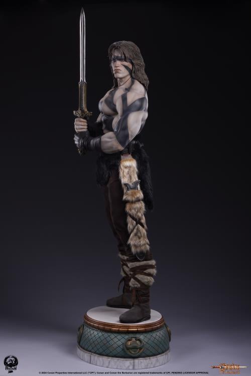 Conan the Barbarian Elite Series Conan (War Paint Ver.) 1/2 Scale Statue Gallery Image 11