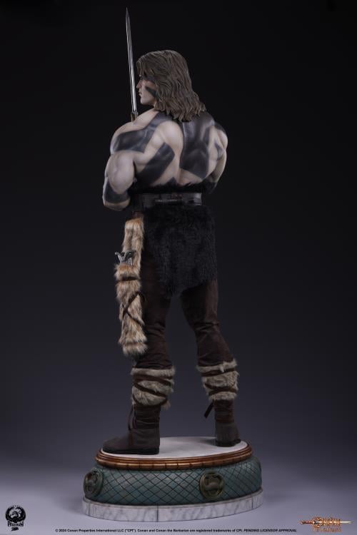 Conan the Barbarian Elite Series Conan (War Paint Ver.) 1/2 Scale Statue Gallery Image 13