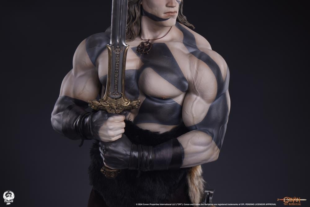 Conan the Barbarian Elite Series Conan (War Paint Ver.) 1/2 Scale Statue Gallery Image 20