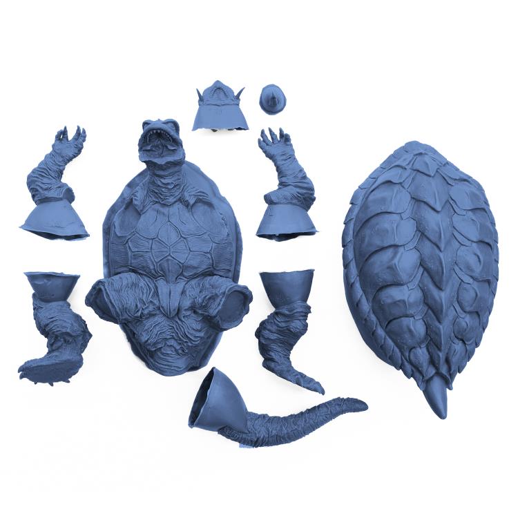 Gamera: Guardian of the Universe Middle Size Series Gamera 1/400 Scale Model Kit Gallery Image 10