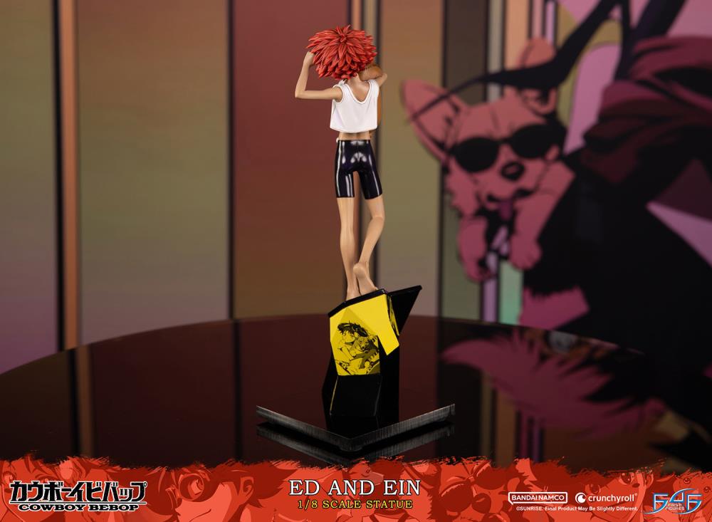 Cowboy Beebop Ed and Ein 1/8 Scale Limited Edition Statue Gallery Image 6