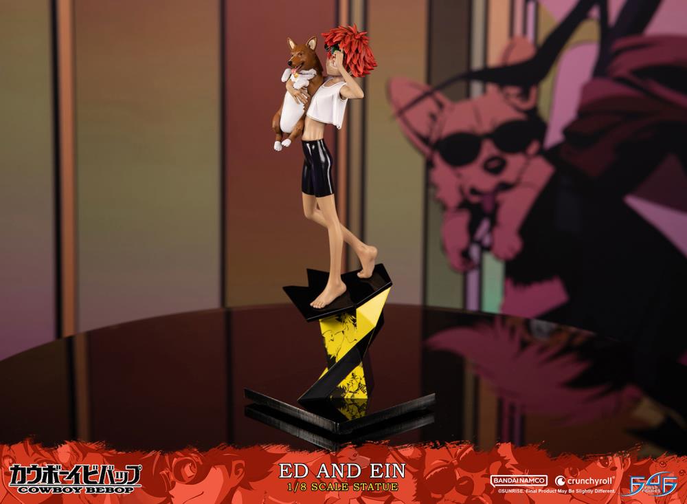 Cowboy Beebop Ed and Ein 1/8 Scale Limited Edition Statue Gallery Image 4