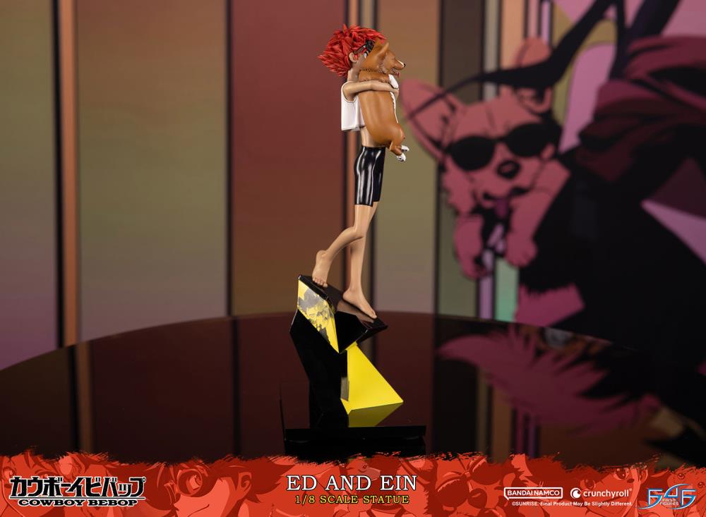 Cowboy Beebop Ed and Ein 1/8 Scale Limited Edition Statue Gallery Image 9