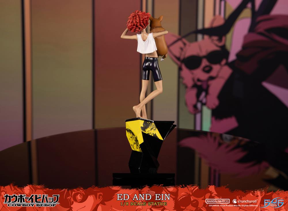 Cowboy Beebop Ed and Ein 1/8 Scale Limited Edition Statue Gallery Image 7
