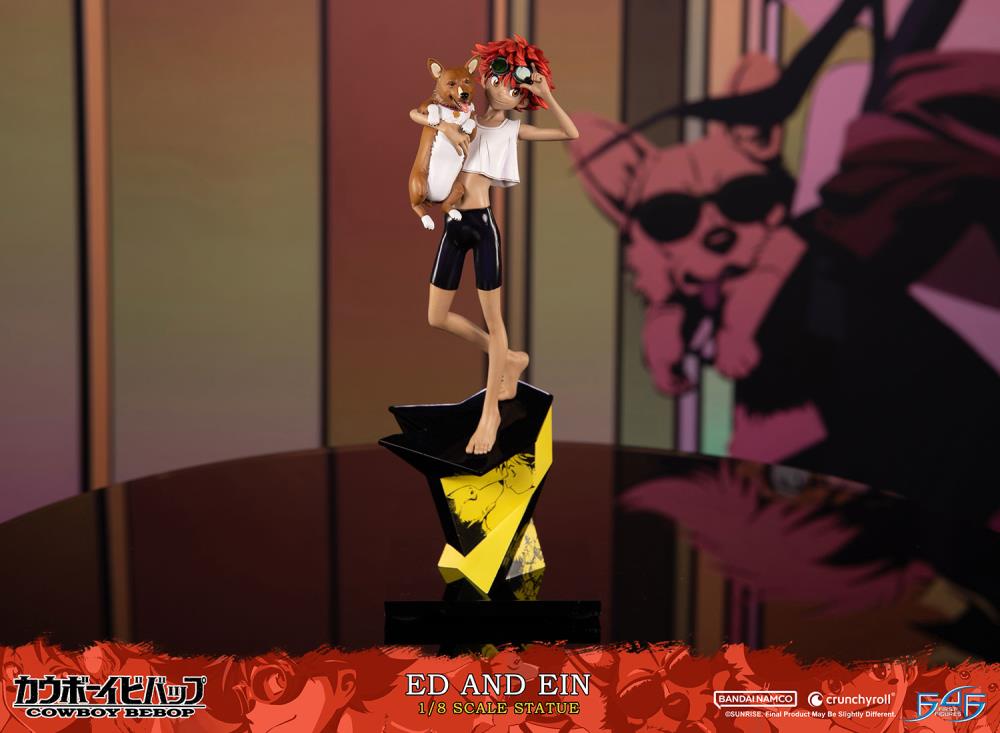 Cowboy Beebop Ed and Ein 1/8 Scale Limited Edition Statue Gallery Image 11