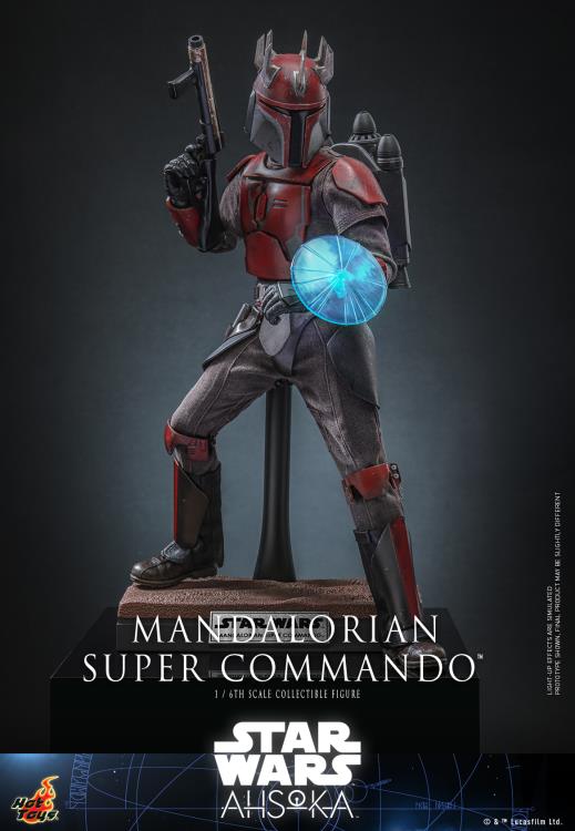 Star Wars: Ahsoka TMS127 Mandalorian Super Commando 1/6th Scale Collectible Figure Gallery Image 4