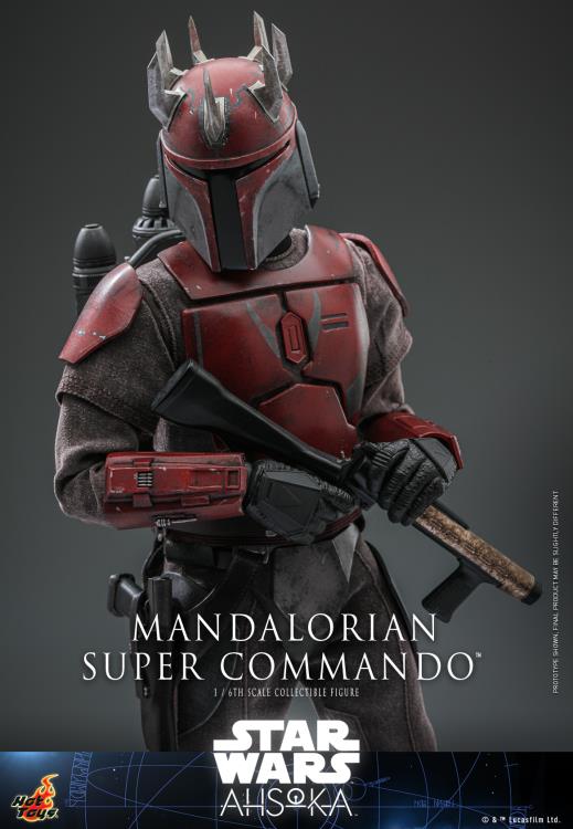Star Wars: Ahsoka TMS127 Mandalorian Super Commando 1/6th Scale Collectible Figure Gallery Image 11