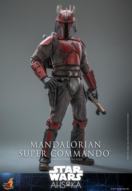 Star Wars: Ahsoka TMS127 Mandalorian Super Commando 1/6th Scale Collectible Figure Gallery Image 5