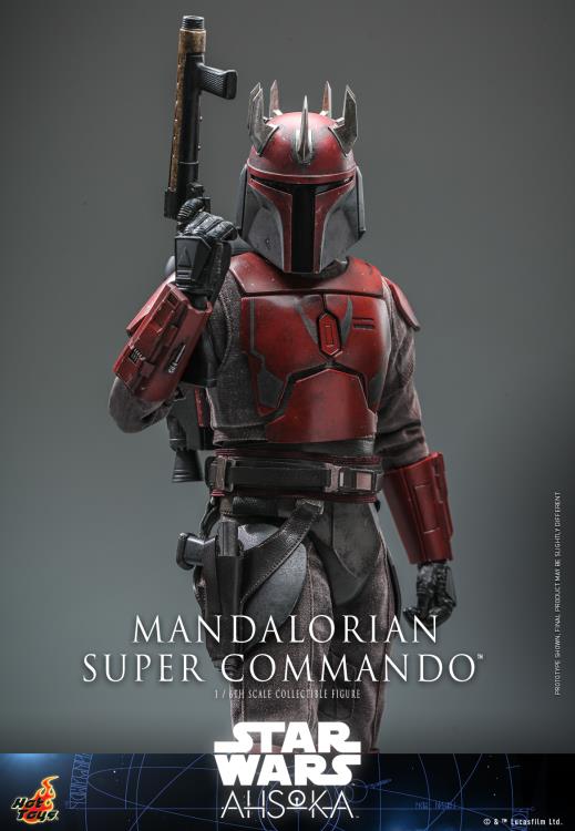 Star Wars: Ahsoka TMS127 Mandalorian Super Commando 1/6th Scale Collectible Figure Gallery Image 12