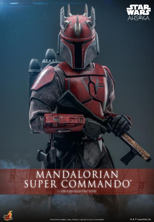 Star Wars: Ahsoka TMS127 Mandalorian Super Commando 1/6th Scale Collectible Figure Gallery Image 3