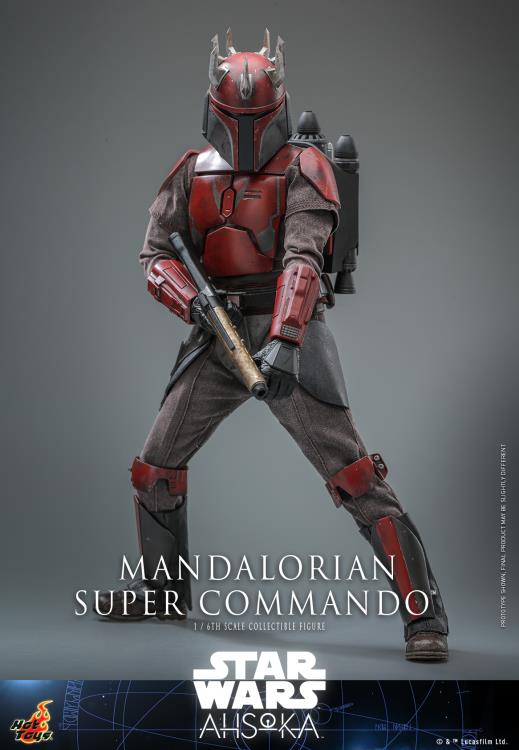Star Wars: Ahsoka TMS127 Mandalorian Super Commando 1/6th Scale Collectible Figure Gallery Image 8